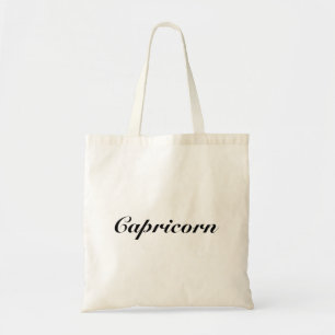 Capricorn Zodiac Sign Astrologie elegant klassisch Tragetasche