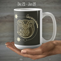 Capricorn Zodiac Sign Astrologie Mandala Spirituel
