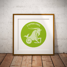 Capricorn, Zodiac Sign, Horoscope, Astrology Fotodruck