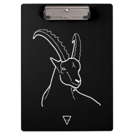 Capricorn Zodiac Sign -  Klemmbrett