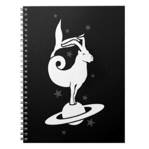Capricorn zodiac Sign Notizblock
