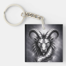 capricorn zodiac sign schlüsselanhänger