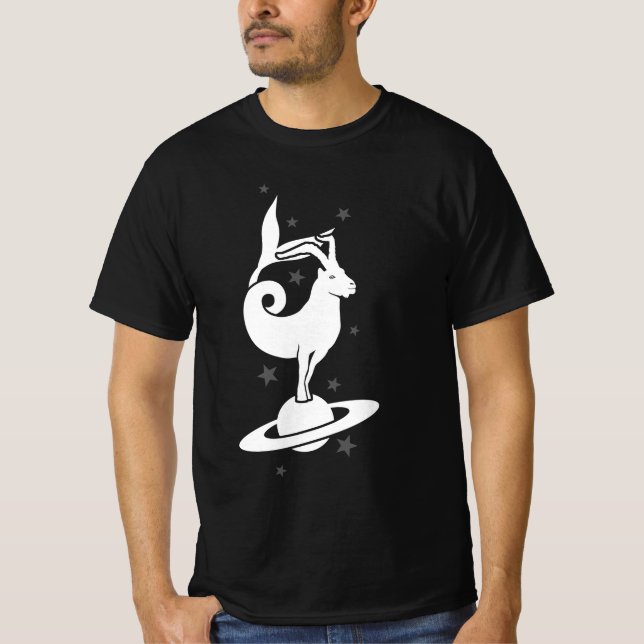 Capricorn zodiac Sign T-Shirt (Vorderseite)