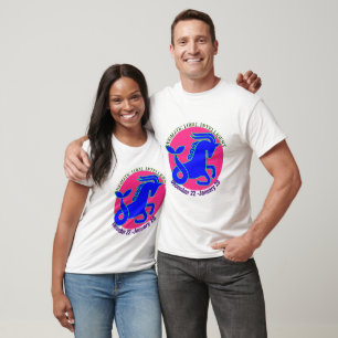 Capricorn Zodiac signiert Personalisierten T - Shi T-Shirt