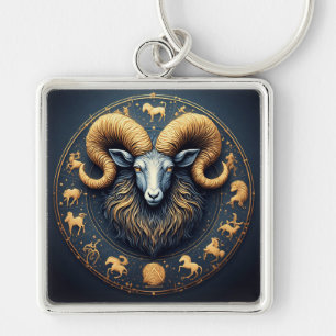Capricorn-Zodiac-Symbol Schlüsselanhänger
