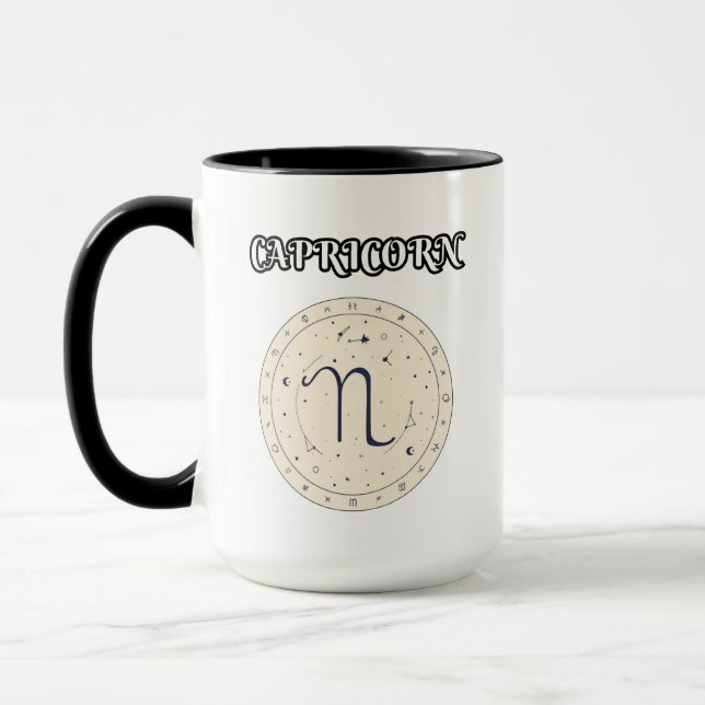 capricorn zodiac tasse (Links)