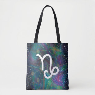 Capricorn Zodiac Tote Bag Tasche