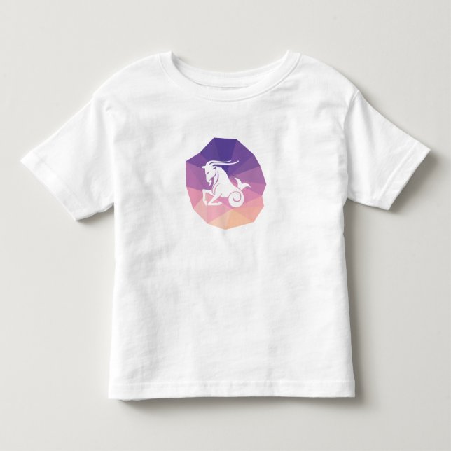 Capricorn-Zodiac-Zeichen Kleinkind T-shirt (Vorderseite)