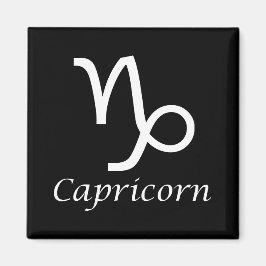"Capricorn" Zodiac-Zeichen Magnet