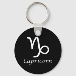 "Capricorn" Zodiac-Zeichen Schlüsselanhänger