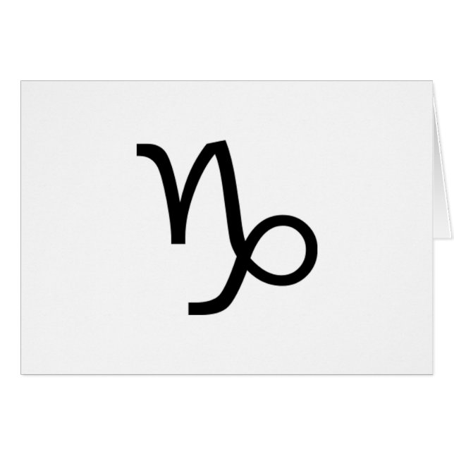 Capricorne (Devant horizontal)