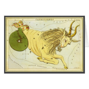 Capricorne Constellation Vintage, Miroir d'Urania