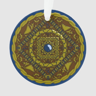 Capricorne Mandala Acrylique Ornement