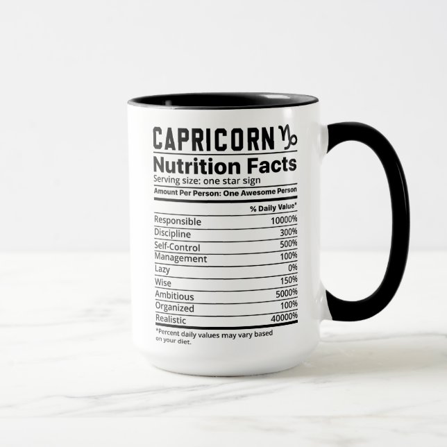 Capricorne Mugs (Droite)