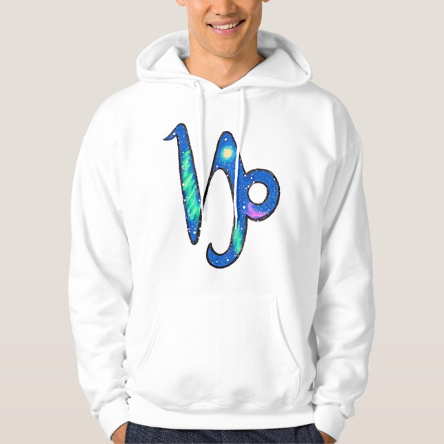 Capricorne Z Sweat à capuche (Devant)