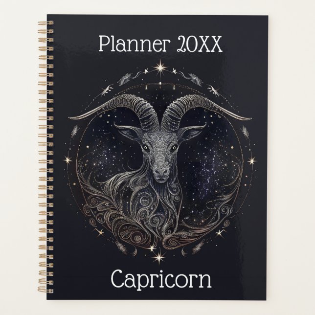 Capricorne Zodiac Planner (Devant)