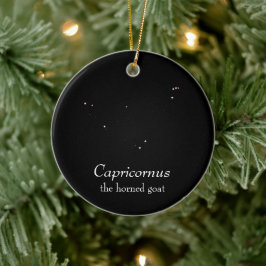 Capricornus Constellation Keramik Ornament
