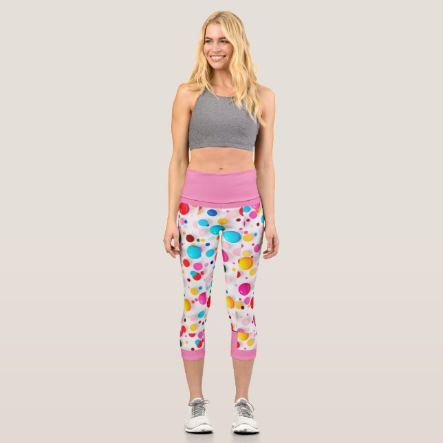 Capris haut taille chaque paire de leggings (Recto)