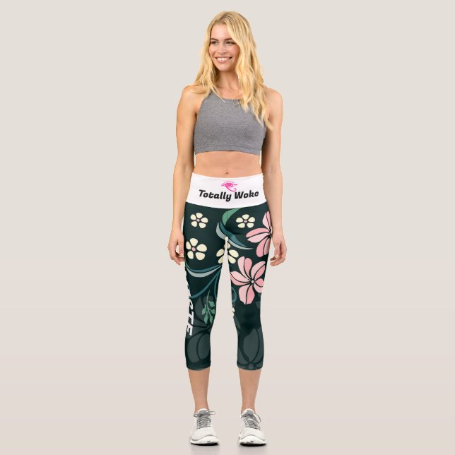 Capris haut taille | Femmes | Pantalons de yoga (Recto)
