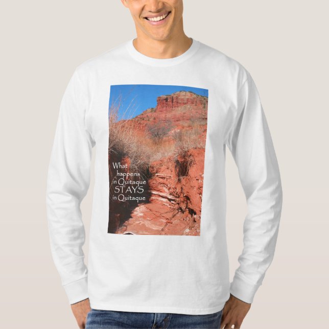 Caprock Schlucht-T - Shirt (Vorderseite)