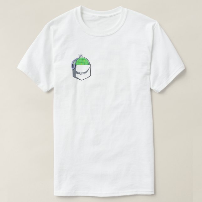 Capsule Corp Radar Pocket Art T-Shirt (Design vorne)