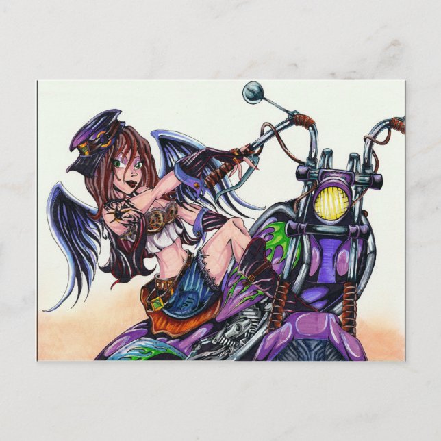 Capt Froggers Angels Postcard Postkarte (Vorderseite)