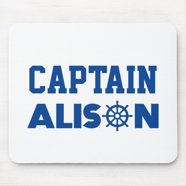 Captain Alison Mousepad (Vorne)