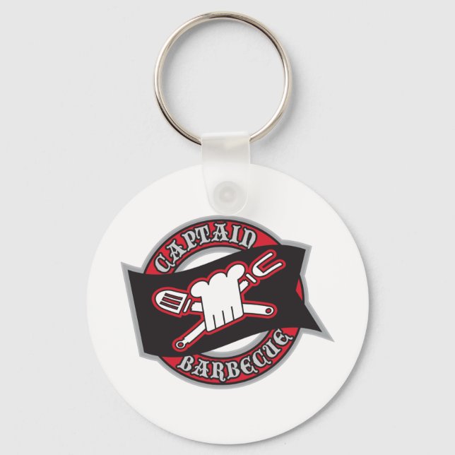 Captain Barbecue Schlüsselanhänger (Vorderseite)