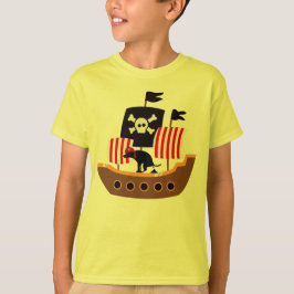 Captain Barkbeard Sets Sail! T-Shirt
