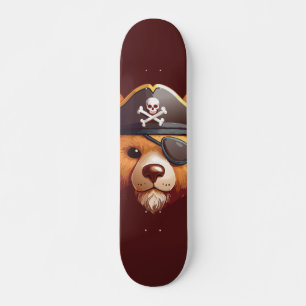 Captain Bear Skateboard