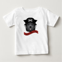 Captain Black Dog - Baby Fine Jersey T - Shirt 