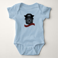 Captain Black Dog - Baby Jersey Bodysuit 