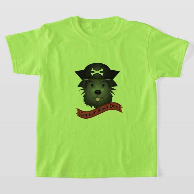 Captain Black Dog - Kids' Basic T - Shirt (Ablage )