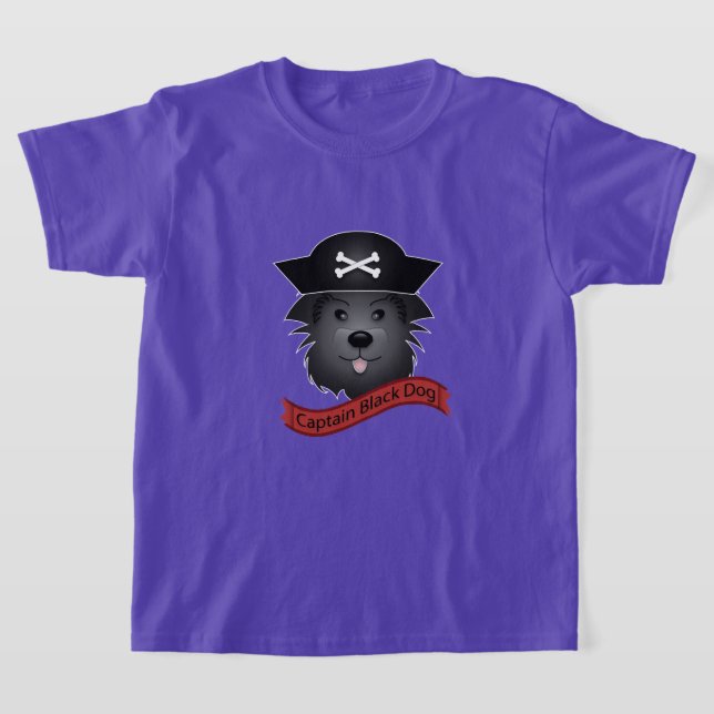 Captain Black Dog - Kids' Basic T - Shirt (Ablage )