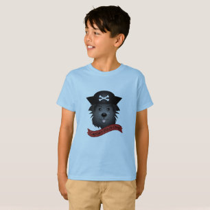 Captain Black Dog - Kids' Basic T - Shirt
