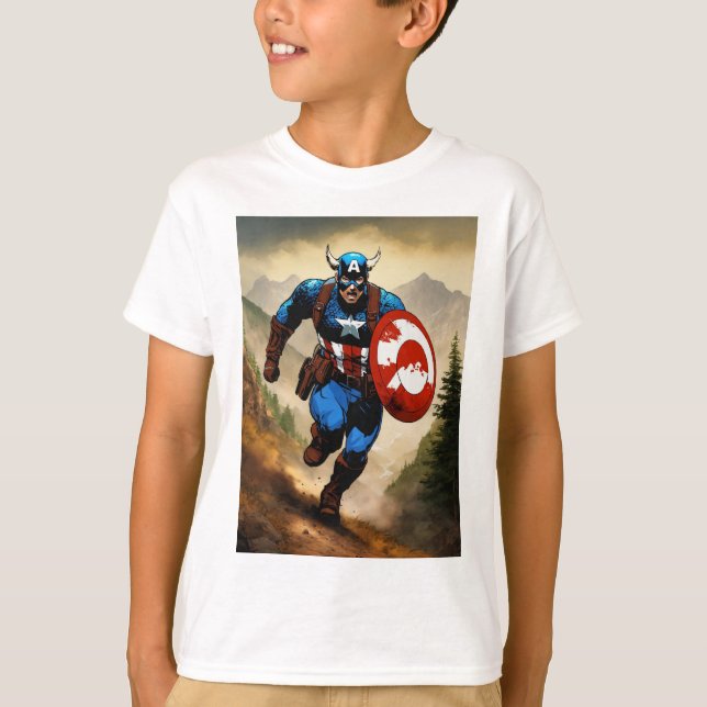 "Captain Boarica: Ein Unglaublich witzig Marvel-Ma T-Shirt (Vorderseite)