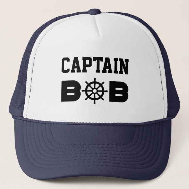 Captain Bob Trucker Hat Truckerkappe (Vorderseite)