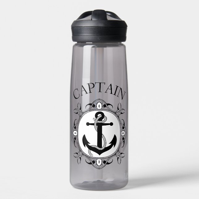 Captain CamelBak Eddy Nachhaltige Wasserflasche Trinkflasche (Vorne)