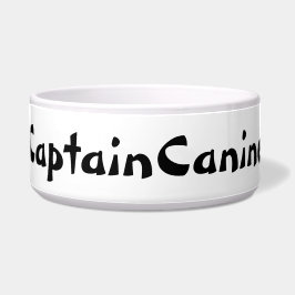 CAPTAIN CANINE DOG BOWL NAPF