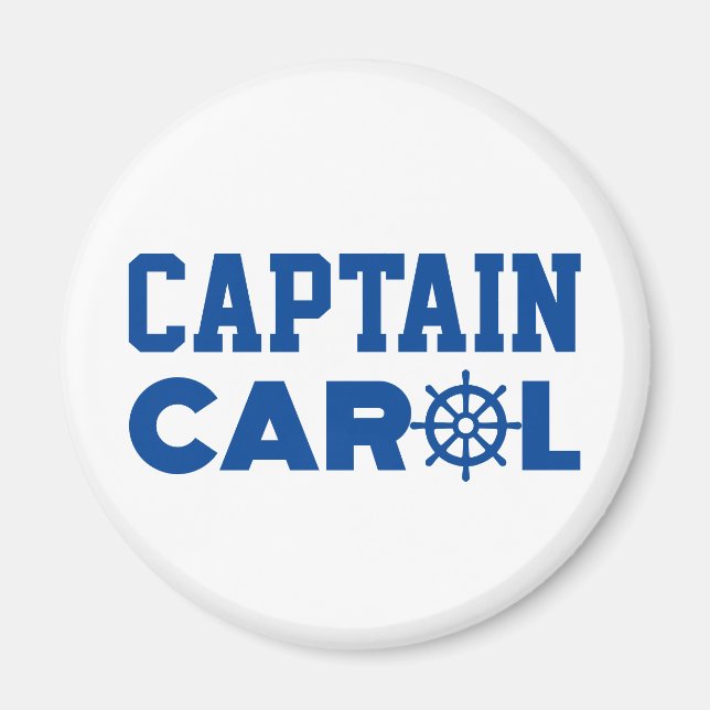 Captain Carol Magnet (Vorne)