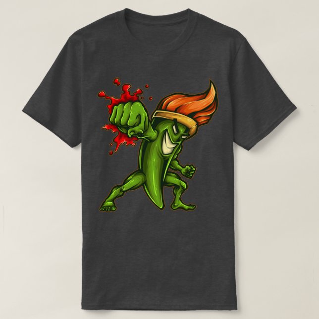 Captain Chili T-Shirt (Design vorne)