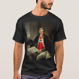 Captain Cook - Middlesbrough Football Fan Baseball T-Shirt