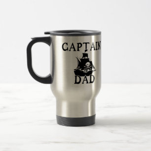 Captain Dad - Geister-Galleon Reisebecher