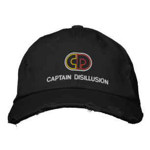 Captain Disillusion bestickte Cap Bestickte Baseballkappe