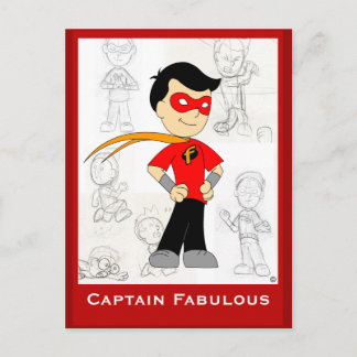 Captain Fabulous: Postkarte