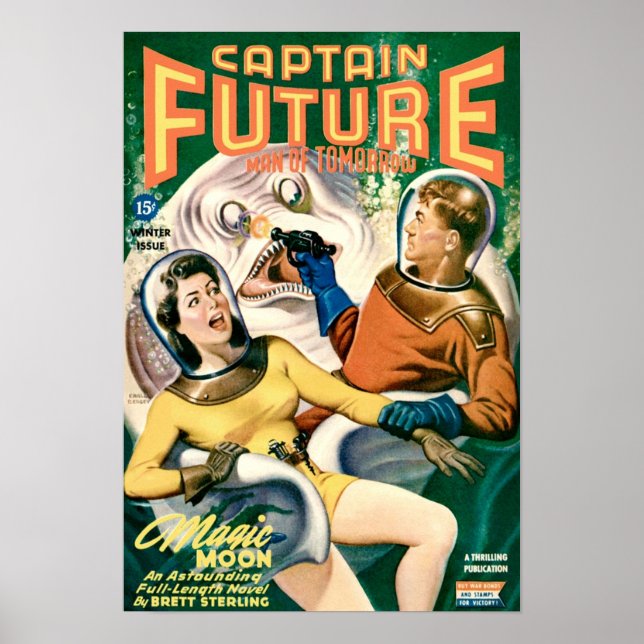 Captain Future Poster (Vorne)
