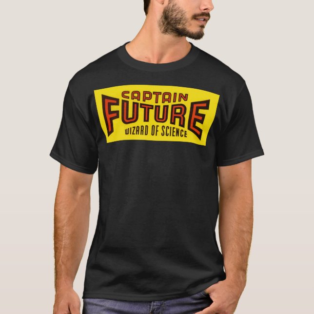 Captain Future Wizard of Science Men's T - Shirt (Vorderseite)