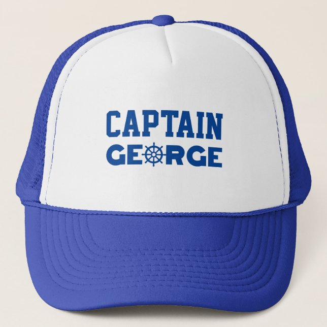 Captain George Trucker Hat Truckerkappe (Vorderseite)
