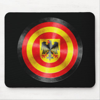 Captain Germany Held Schild Mousepad