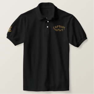 Captain Golden Star Anchor Personalisiert Ihren Te